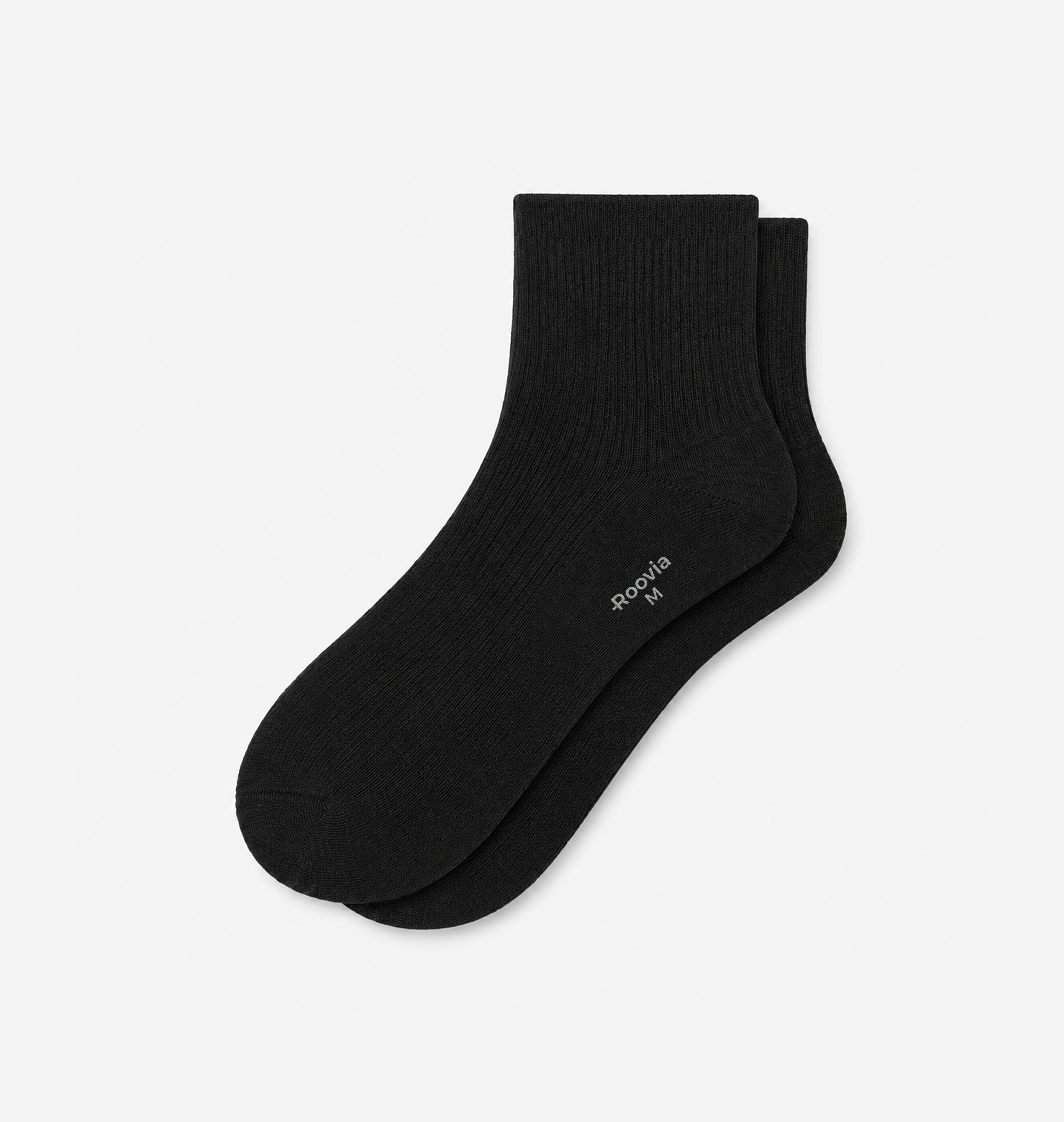 Men’s Quarter Socks Classic Black