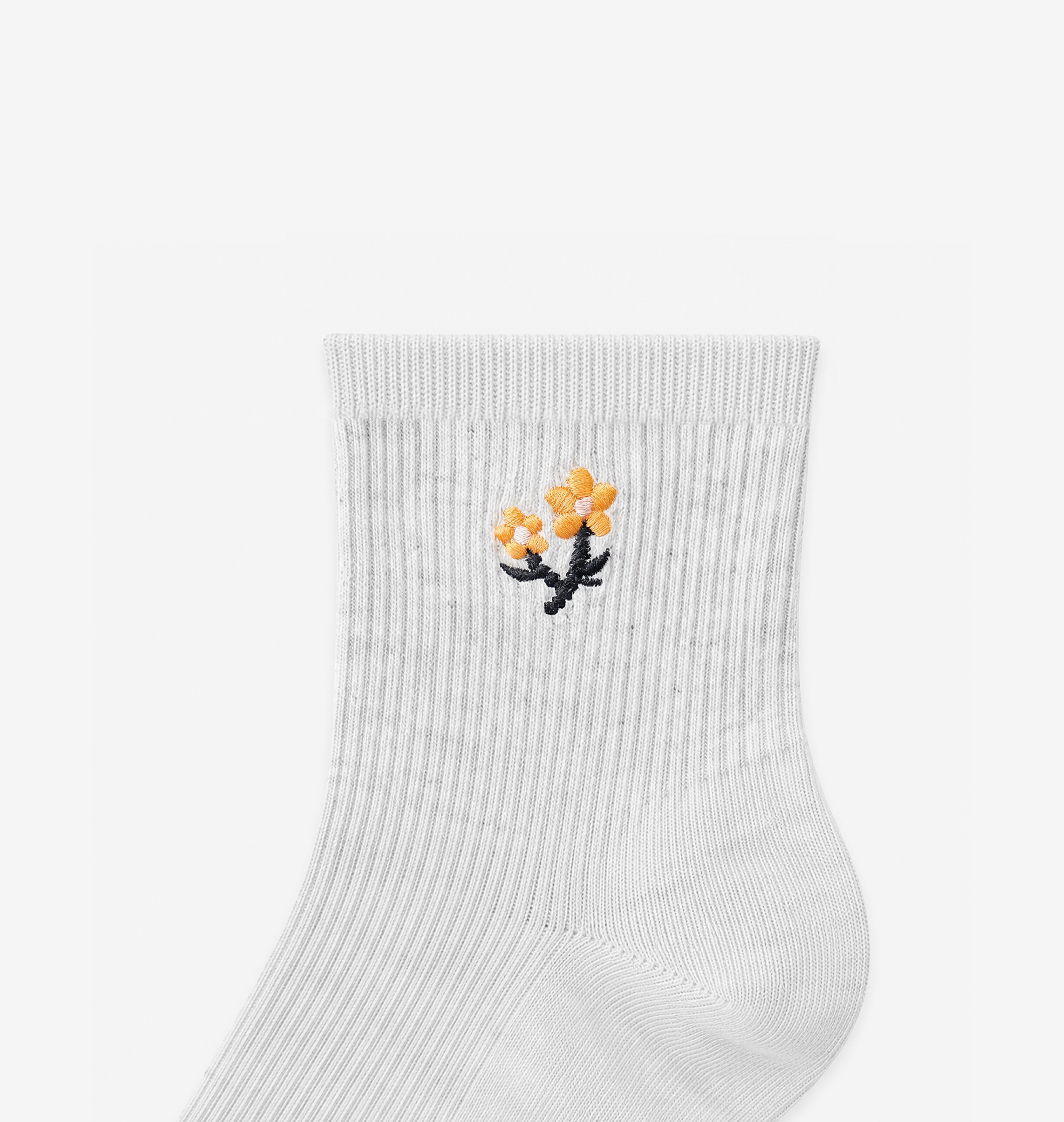 Women’s Quarter Socks Bloom Classic Rib 2