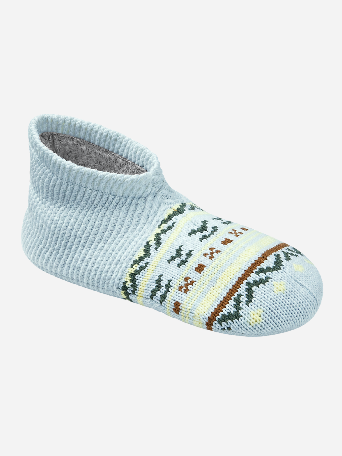 Women's Gripper Slipper Light Blue Year Round 2