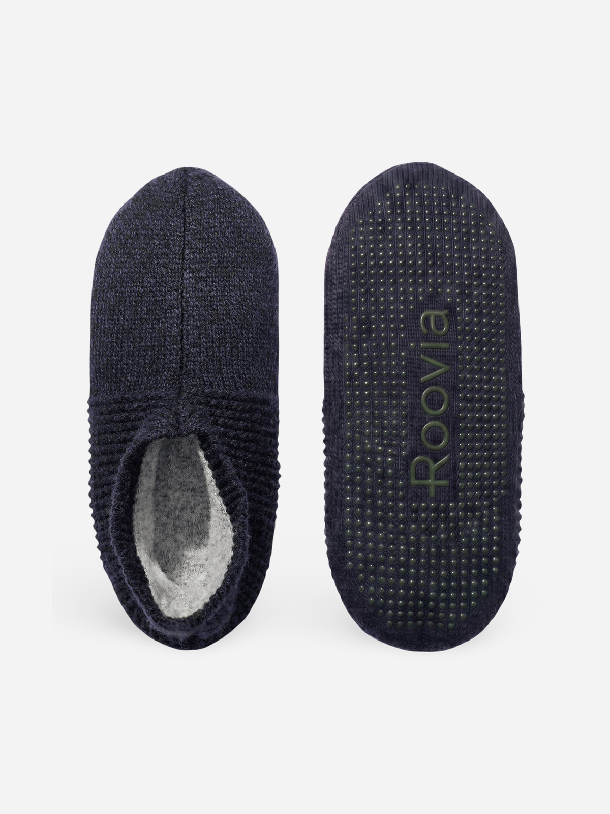Men's Gripper Slipper Royal Blue Year Round